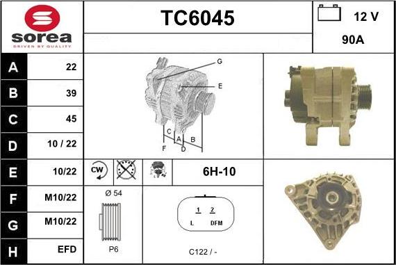 Sera TC6045 - Ģenerators xparts.lv