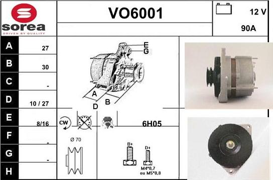 Sera VO6001 - Ģenerators xparts.lv