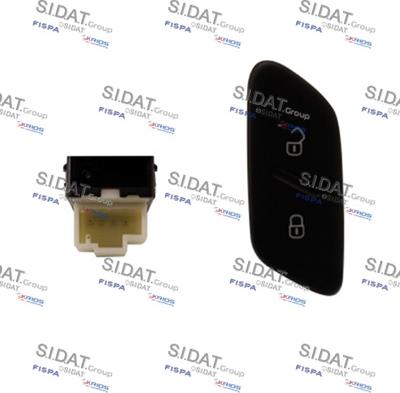Sidat 640260A2 - Switch, door lock system xparts.lv