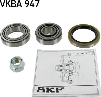 SKF VKBA 947 - Rato guolio komplektas xparts.lv