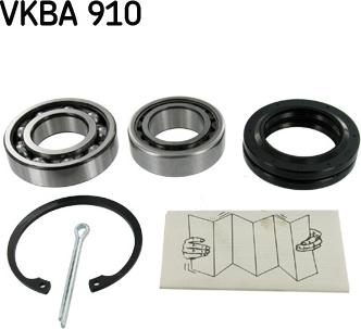 SKF VKBA 910 - Комплект подшипника ступицы колеса xparts.lv