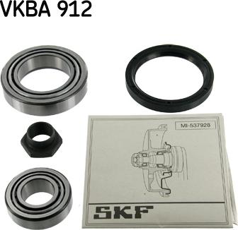 SKF VKBA 912 - Riteņa rumbas gultņa komplekts xparts.lv