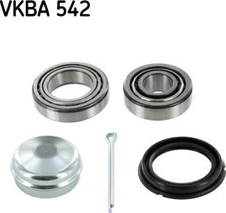 SKF VKBA 542 - Комплект подшипника ступицы колеса xparts.lv