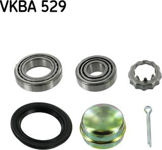 SKF VKBA 529 - Комплект подшипника ступицы колеса xparts.lv
