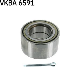 SKF VKBA 6591 - Wheel hub, bearing Kit xparts.lv