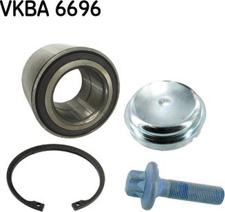 SKF VKBA 6696 - Комплект подшипника ступицы колеса xparts.lv