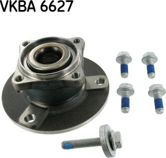 SKF VKBA 6627 - Wheel hub, bearing Kit xparts.lv