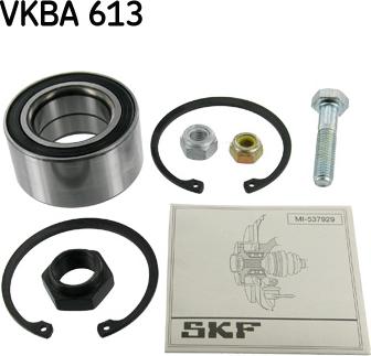 SKF VKBA 613 - Wheel hub, bearing Kit xparts.lv