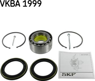 SKF VKBA 1999 - Комплект подшипника ступицы колеса xparts.lv