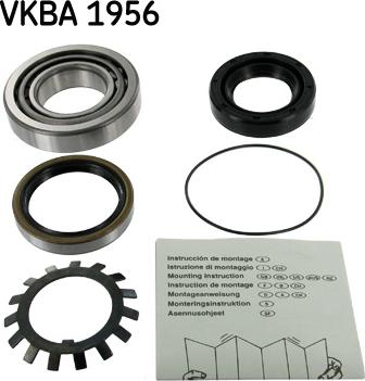 SKF VKBA 1956 - Wheel hub, bearing Kit xparts.lv