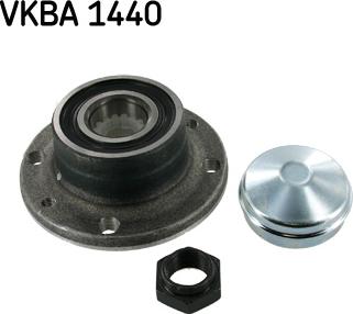 SKF VKBA 1440 - Комплект подшипника ступицы колеса xparts.lv