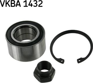 SKF VKBA 1432 - Комплект подшипника ступицы колеса xparts.lv