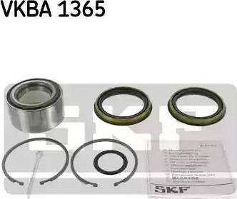 SKF VKBA 1365 - Комплект подшипника ступицы колеса xparts.lv