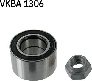 SKF VKBA 1306 - Комплект подшипника ступицы колеса xparts.lv