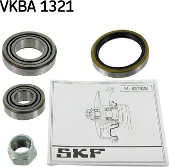 SKF VKBA 1321 - Riteņa rumbas gultņa komplekts xparts.lv