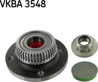 SKF VKBA 3548 - Wheel hub, bearing Kit xparts.lv