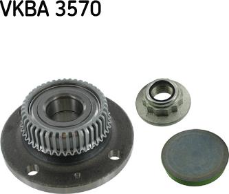 SKF VKBA 3570 - Wheel hub, bearing Kit xparts.lv