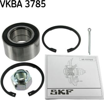 SKF VKBA 3785 - Rato guolio komplektas xparts.lv