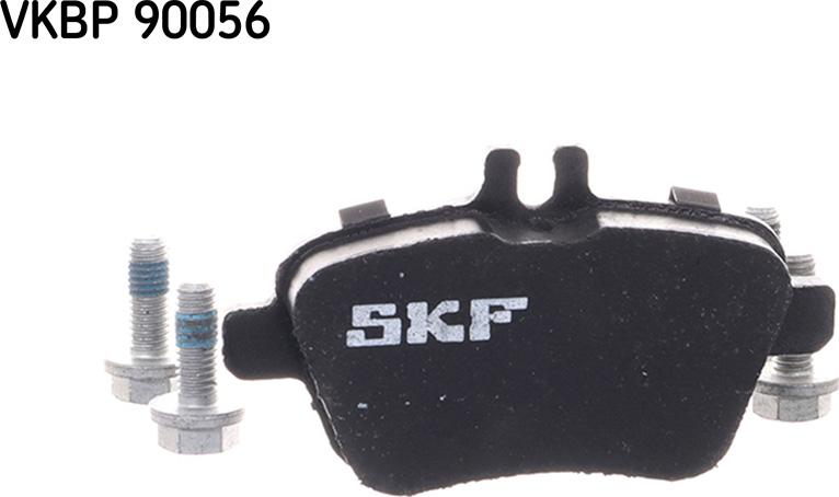 SKF VKBP 90056 - Тормозные колодки, дисковые, комплект xparts.lv