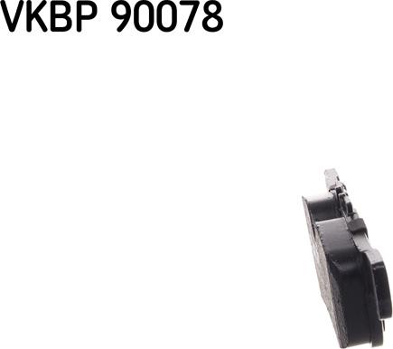 SKF VKBP 90078 - Bremžu uzliku kompl., Disku bremzes xparts.lv
