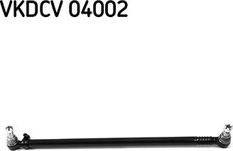 SKF VKDCV 04002 - Stūres garenstiepnis xparts.lv