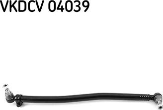 SKF VKDCV 04039 - Stūres garenstiepnis xparts.lv