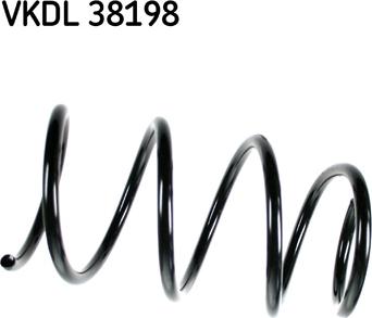 SKF VKDL 38198 - Coil Spring xparts.lv