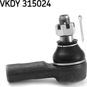 SKF VKDY 315024 - Наконечник рулевой тяги, шарнир xparts.lv