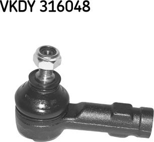 SKF VKDY 316048 - Наконечник рулевой тяги, шарнир xparts.lv