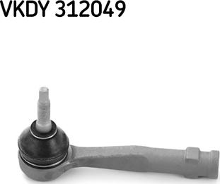 SKF VKDY 312049 - Tie Rod End xparts.lv