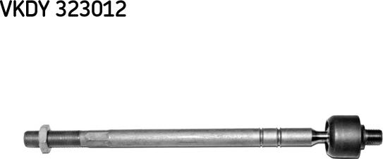 SKF VKDY 323012 - Aksiālais šarnīrs, Stūres šķērsstiepnis xparts.lv