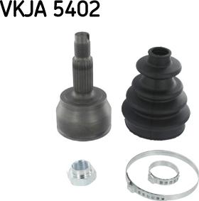 SKF VKJA 5402 - Шарнирный комплект, ШРУС, приводной вал xparts.lv