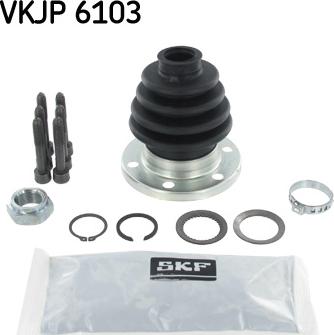 SKF VKJP 6103 - Bellow, drive shaft xparts.lv