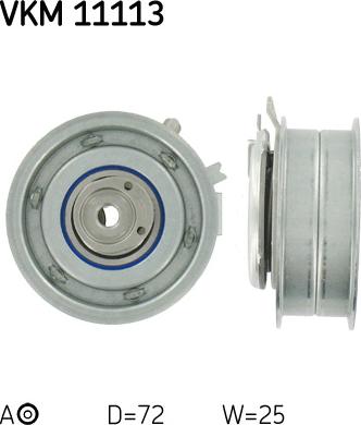 SKF VKM 11113 - Tensioner Pulley, timing belt xparts.lv