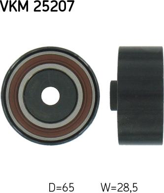 SKF VKM 25207 - Deflection / Guide Pulley, timing belt xparts.lv