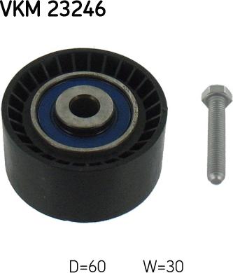 SKF VKM 23246 - Deflection / Guide Pulley, timing belt xparts.lv