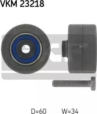 SKF VKM 23218 - Deflection / Guide Pulley, timing belt xparts.lv