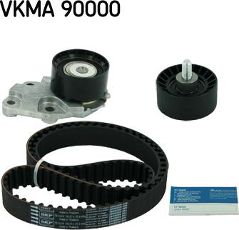 SKF VKMA 90000 - Paskirstymo diržo komplektas xparts.lv