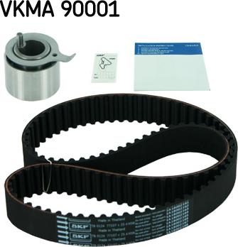 SKF VKMA 90001 - Paskirstymo diržo komplektas xparts.lv
