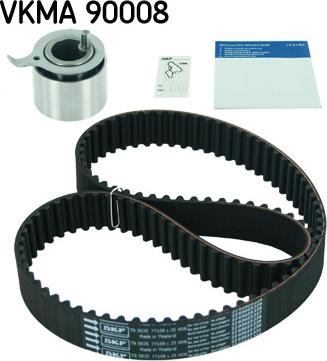 SKF VKMA 90008 - Timing Belt Set xparts.lv