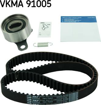 SKF VKMA 91005 - Paskirstymo diržo komplektas xparts.lv