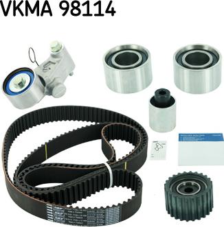 SKF VKMA 98114 - Paskirstymo diržo komplektas xparts.lv