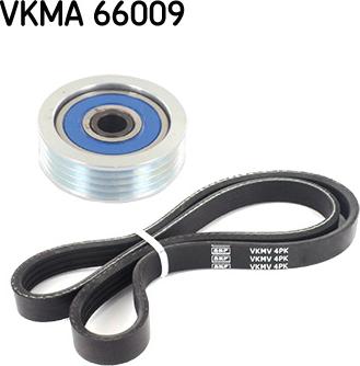 SKF VKMA 66009 - Ķīļrievu siksnu komplekts xparts.lv