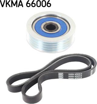 SKF VKMA 66006 - V-Ribbed Belt Set xparts.lv