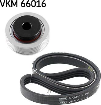 SKF VKMA 66016 - V formos rumbuotas diržas, komplektas xparts.lv