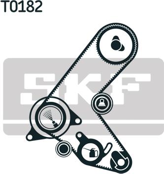 SKF VKMA 05609 - Timing Belt Set xparts.lv