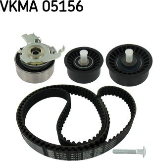 SKF VKMA 05156 - Paskirstymo diržo komplektas xparts.lv