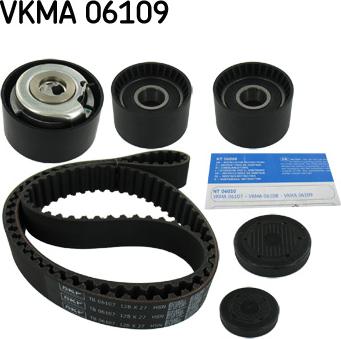SKF VKMA 06109 - Paskirstymo diržo komplektas xparts.lv