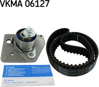 SKF VKMA 06127 - Timing Belt Set xparts.lv
