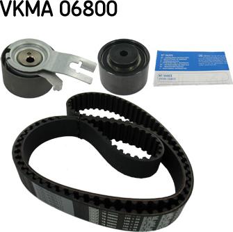 SKF VKMA 06800 - Zobsiksnas komplekts xparts.lv